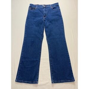 Levis 512 Perfectly Slimming Bootcut Jeans Womens 12S Medium Wash Blue Denim